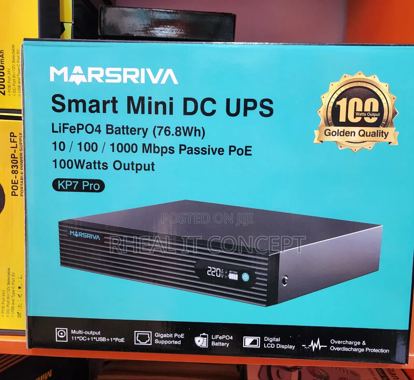 Marsriva Mini Dc Router Powerbank 24,000mah