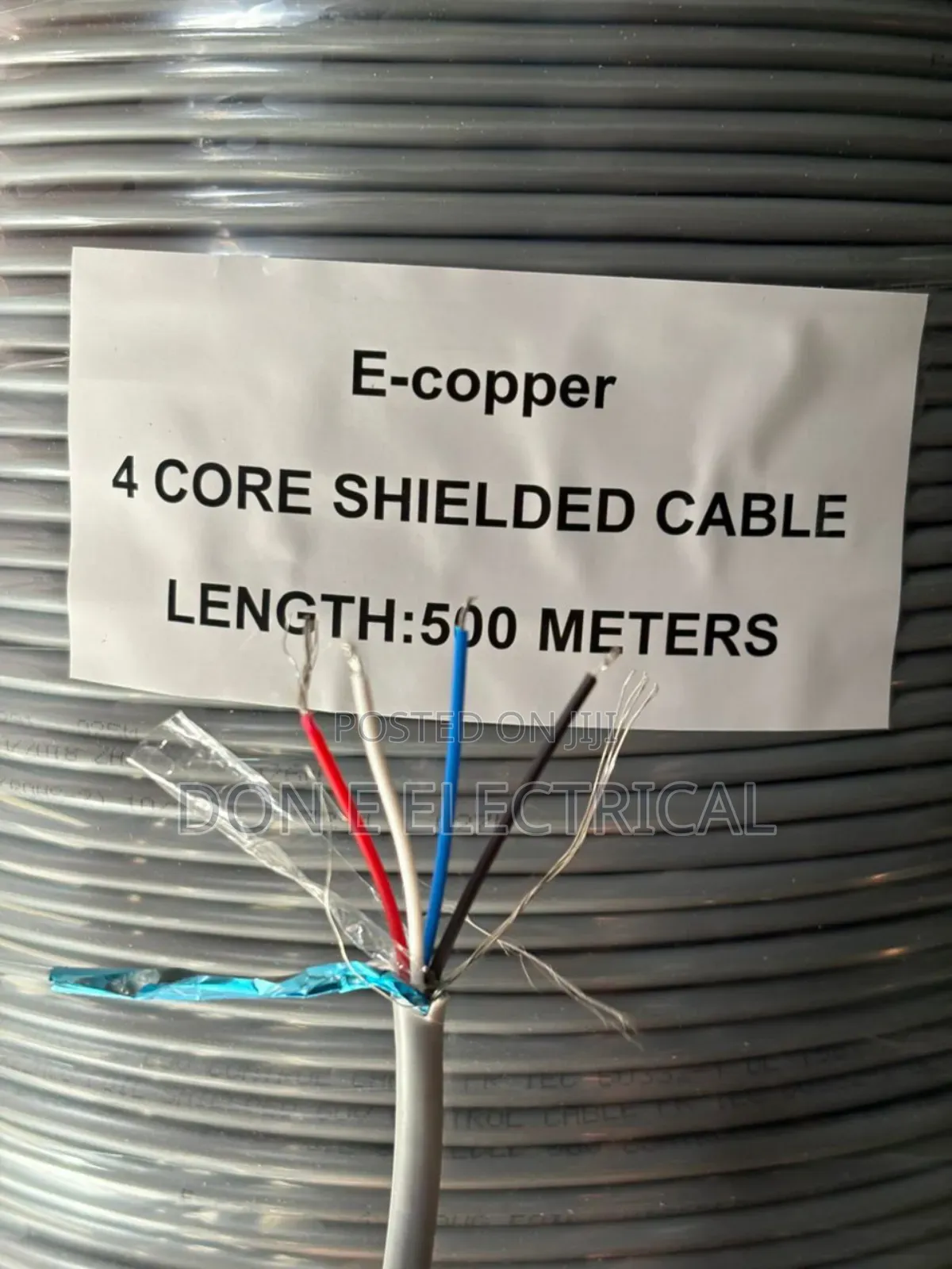 4core Shielded Cable 500metrs Pure Copper