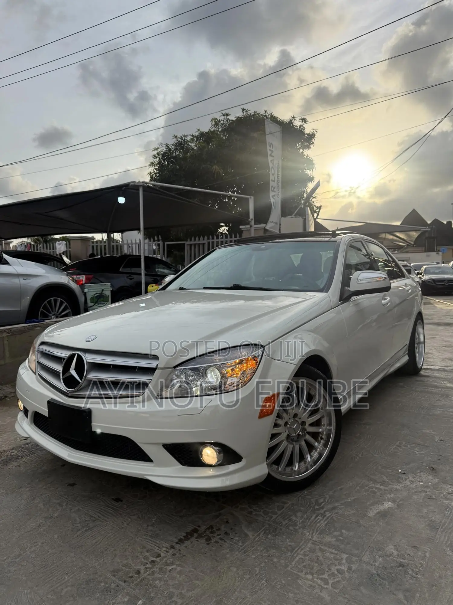 Mercedes-Benz C350 2009 White