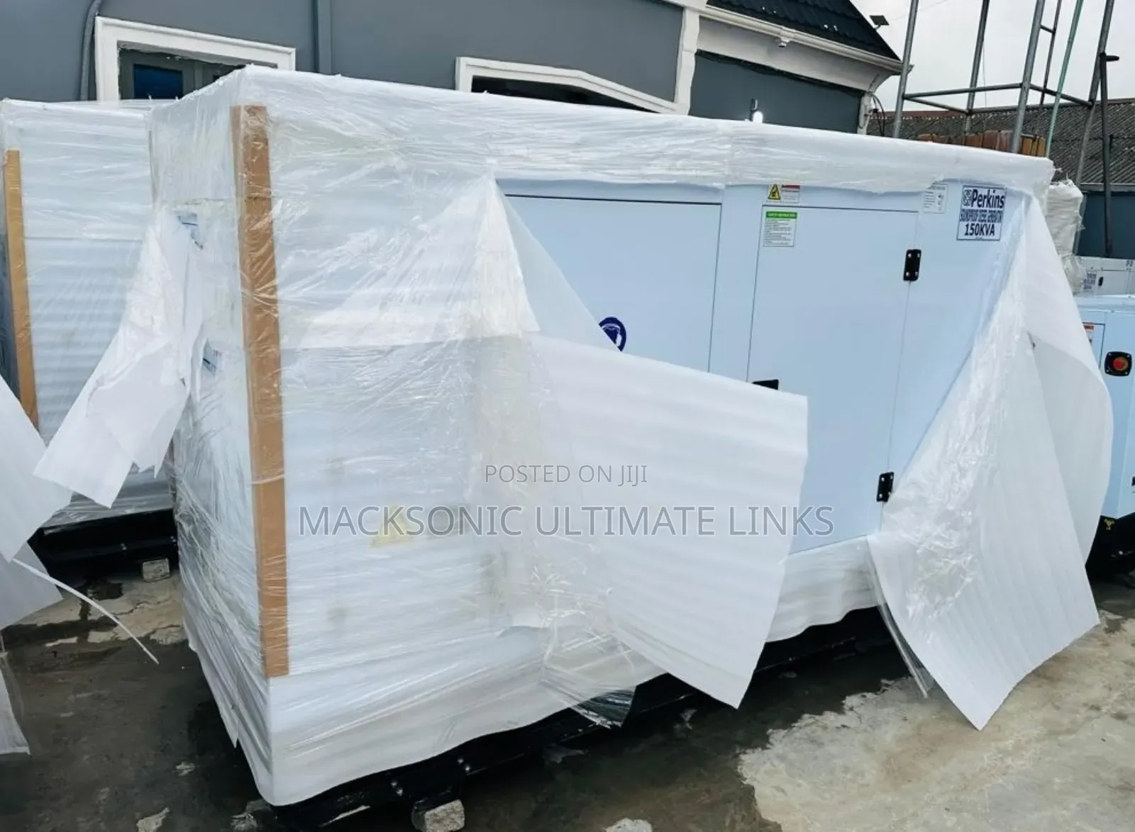 Sp150kva Perkins Soundproof Generator With Warranty Very Powerful