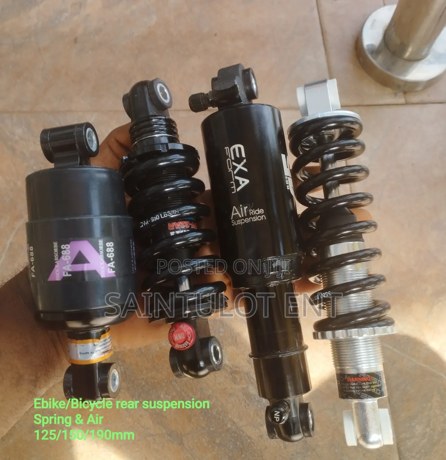 Electric Bike Accessories, Spare Parts and Components