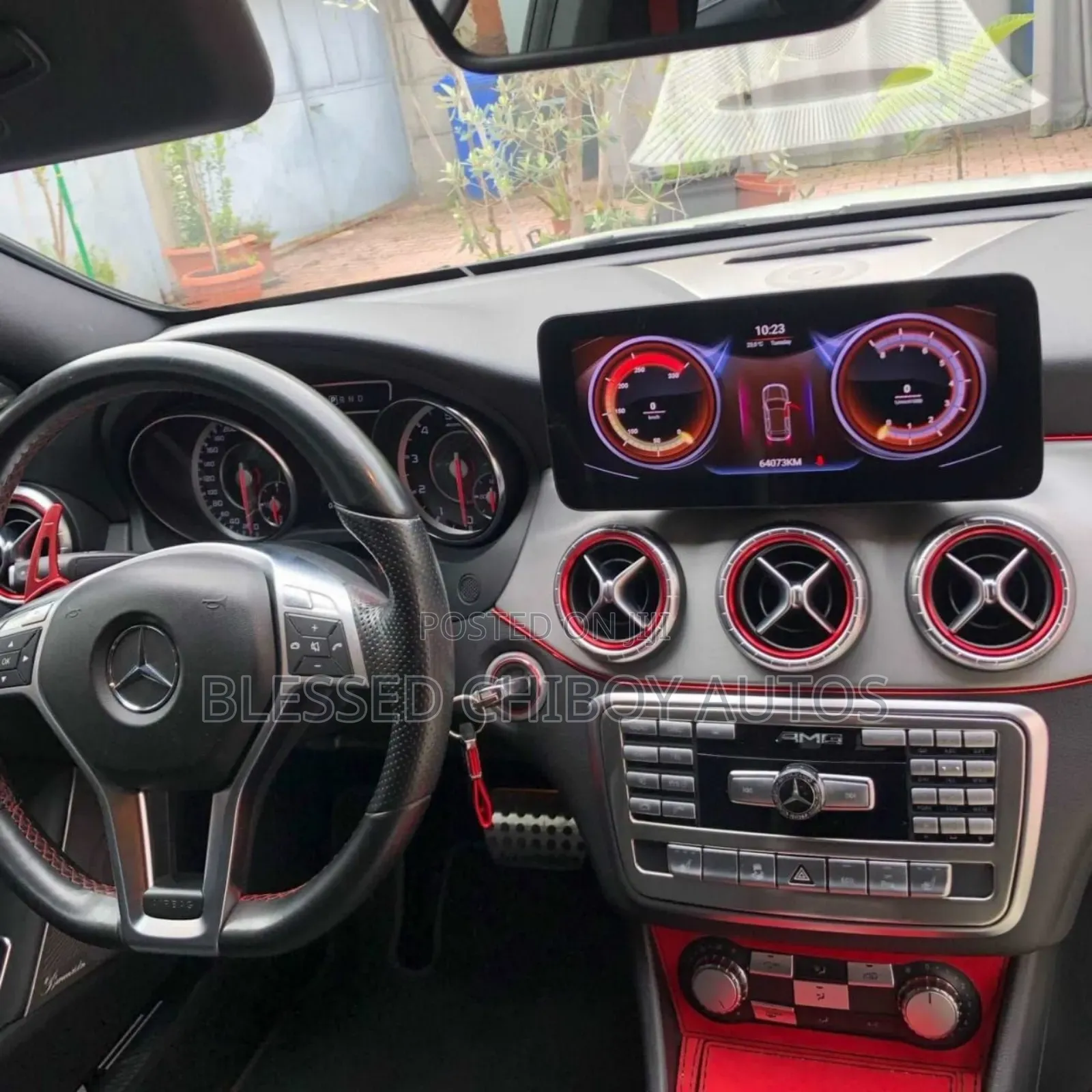 Android Screen With Apple Carplay for Cla 2015