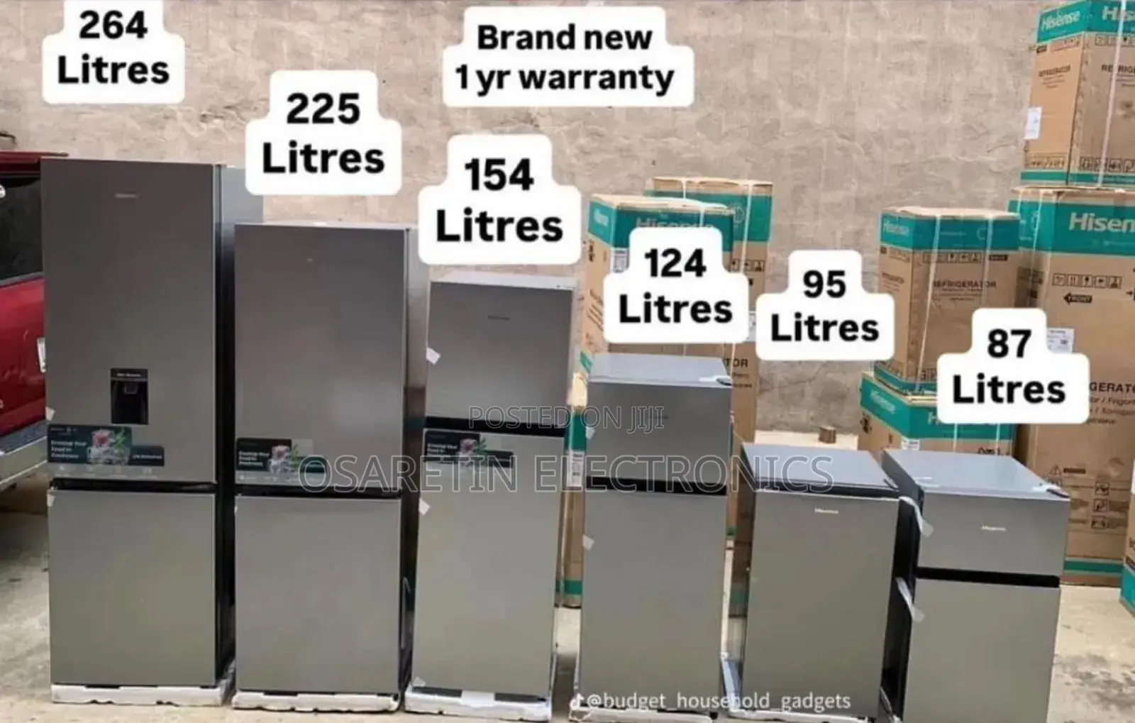 Hisense Refrigerator Double Door