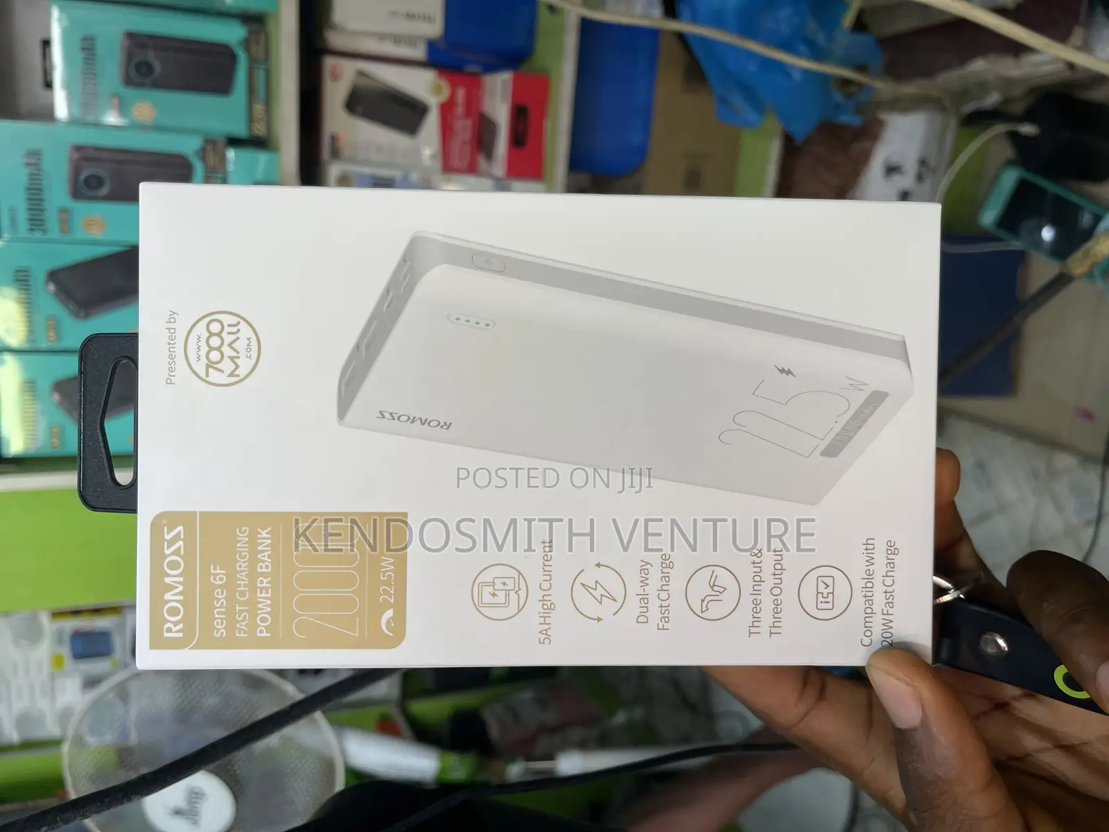 Romoss Sense 6f 20000mah 22.5w Fast Charging Power Bank