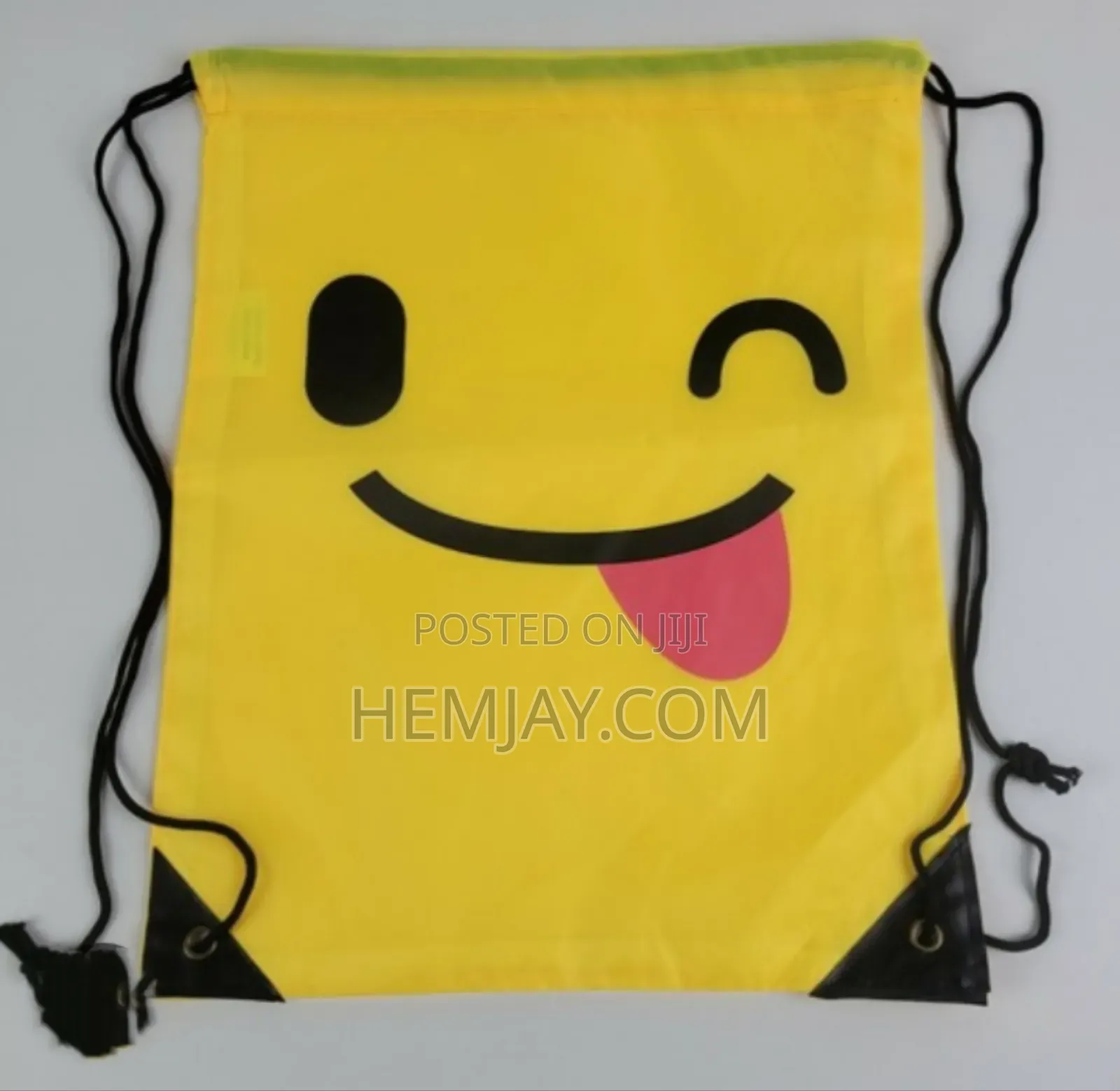 (12pcs) Kids Fancy Emoji Bags "Available In Different Colors"