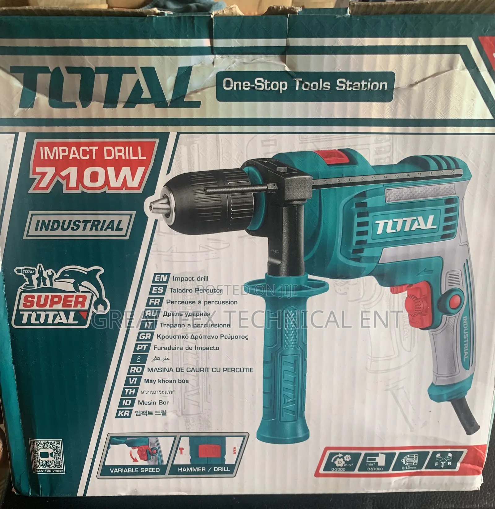 13mm Impact Drill 710w