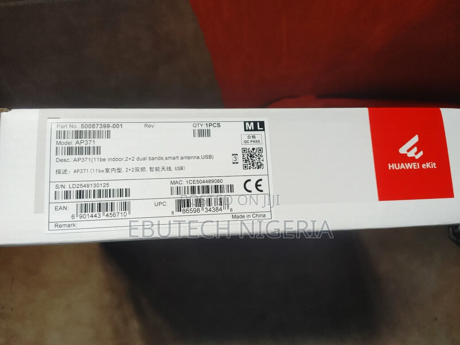 Huawei Ap371 11be Indoor 2+2 Dual Bands Wifi 7 Ap