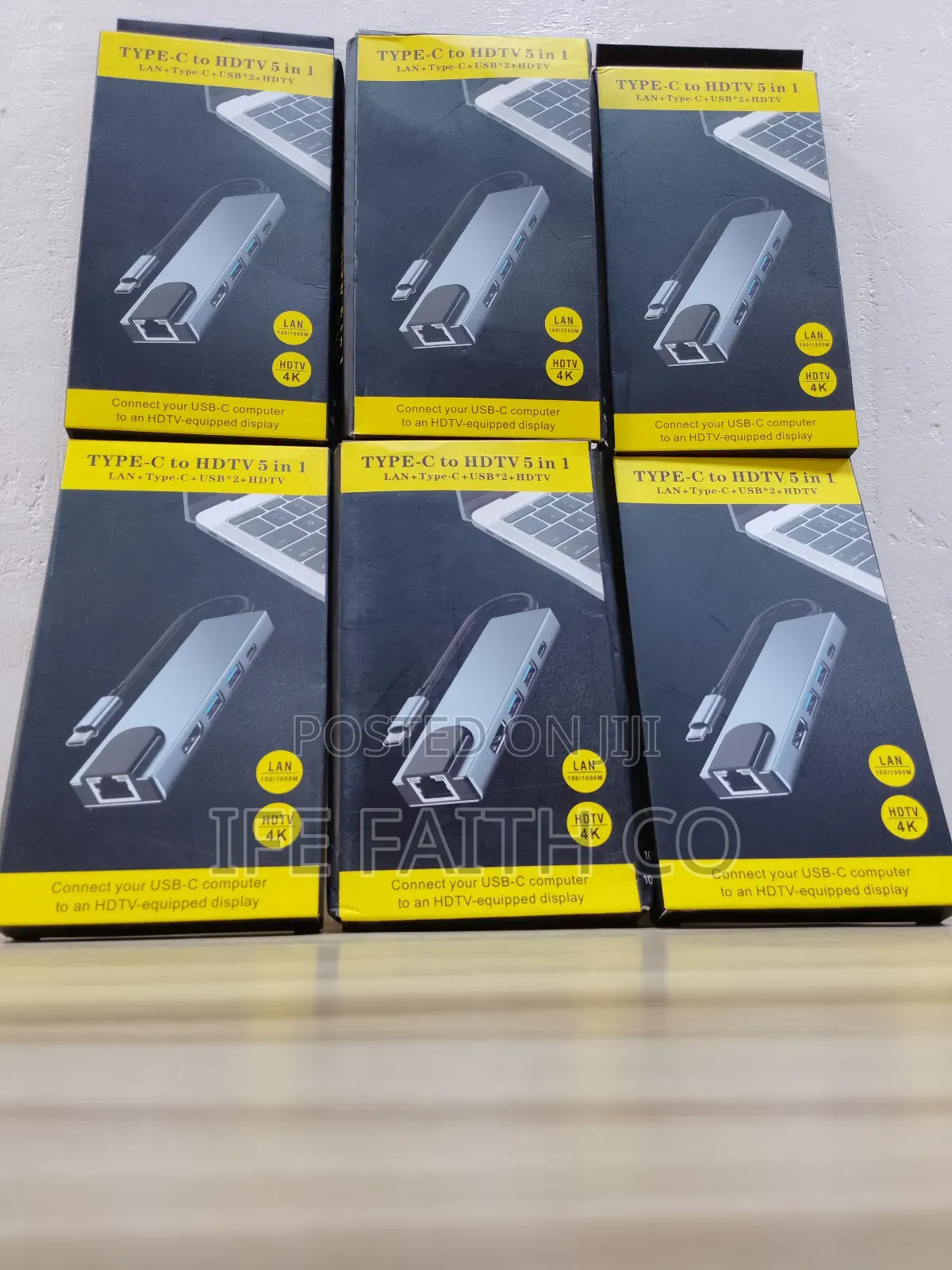 Type C 5 in 1 Adapter
