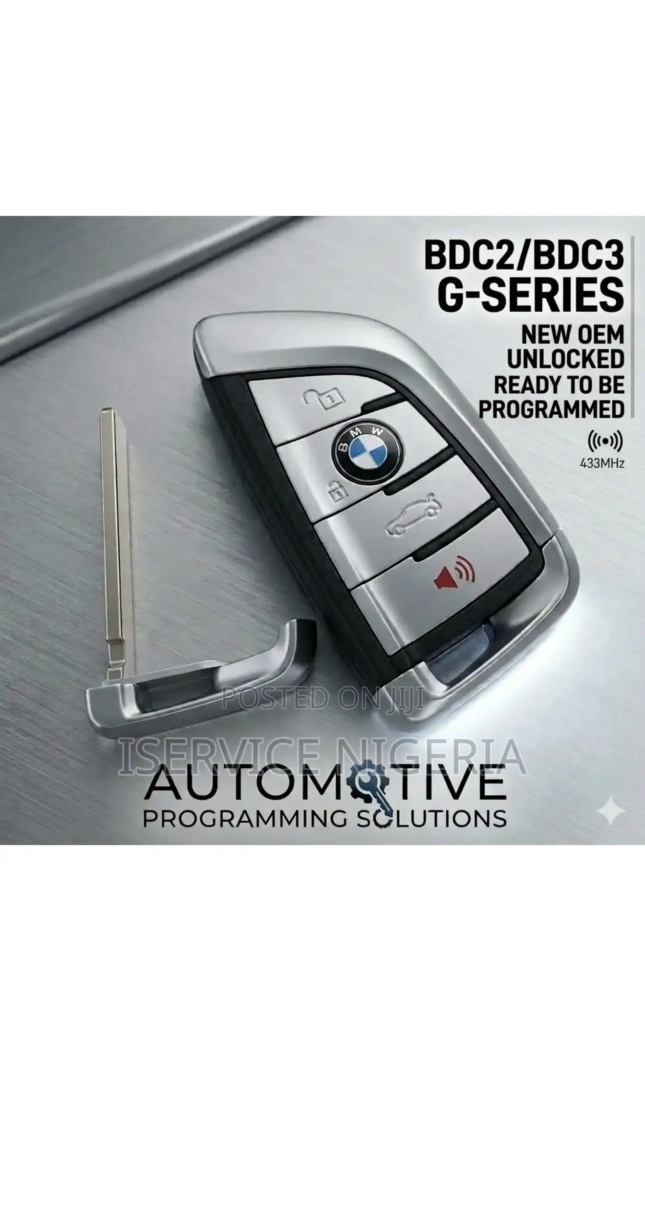 BMW Spare Key (2016-2026)