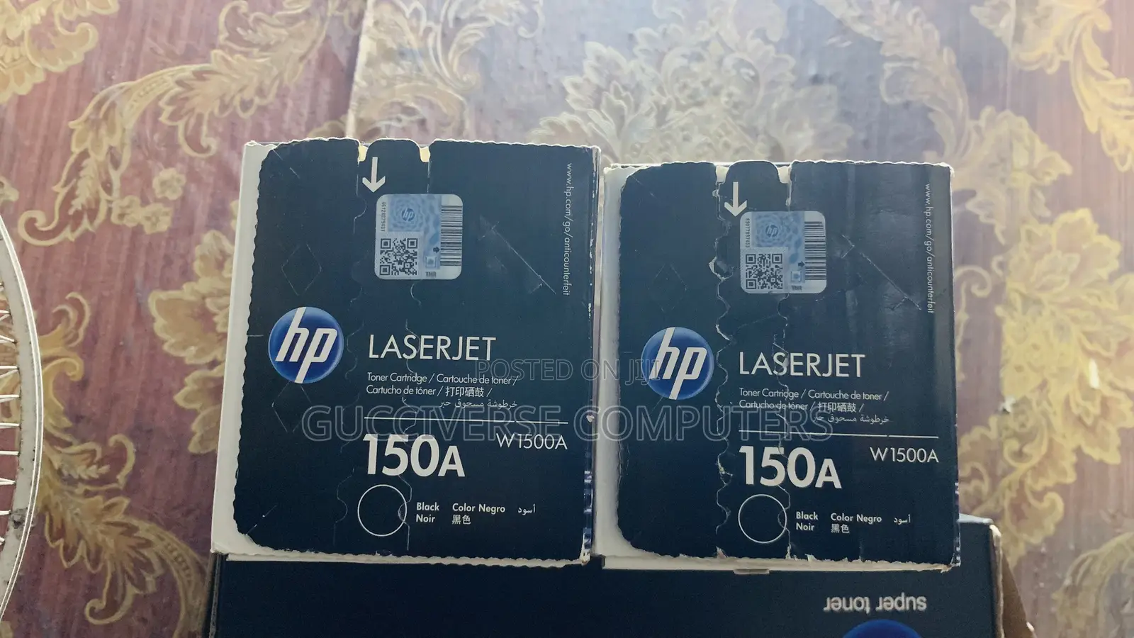 Hp 150a Black Original Laserjet Toner Cartridge (W1500a)