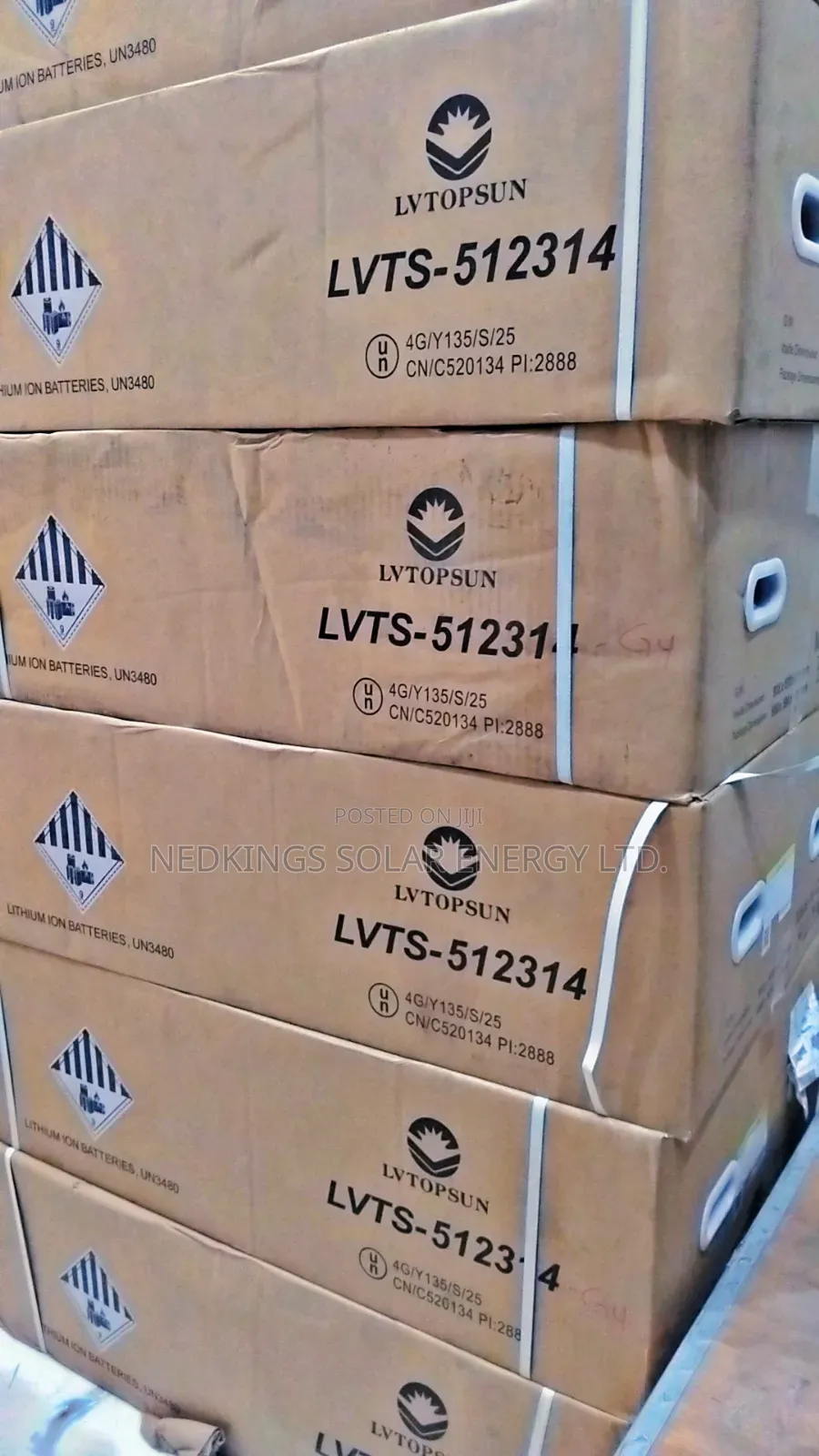 Lvtopsun 16kwh 51.2v Lithium Battery
