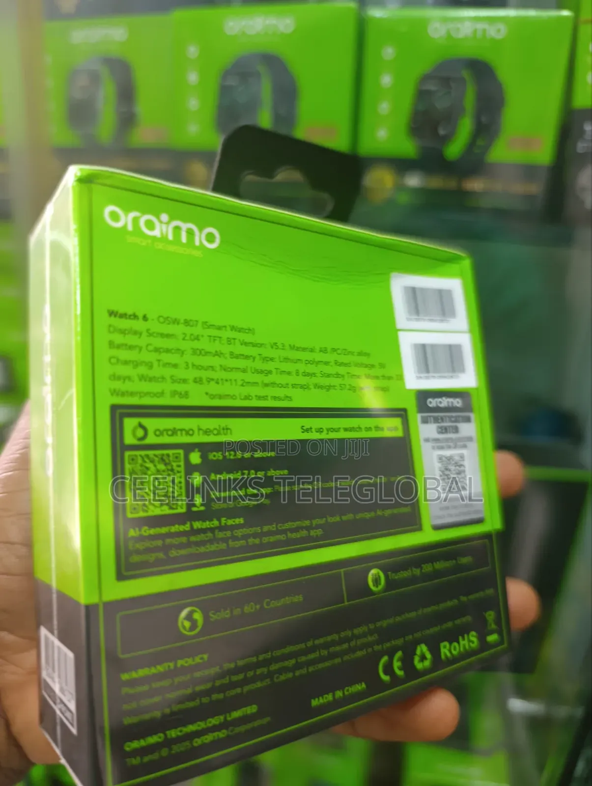 Oraimo Watch 6 Smart Watch