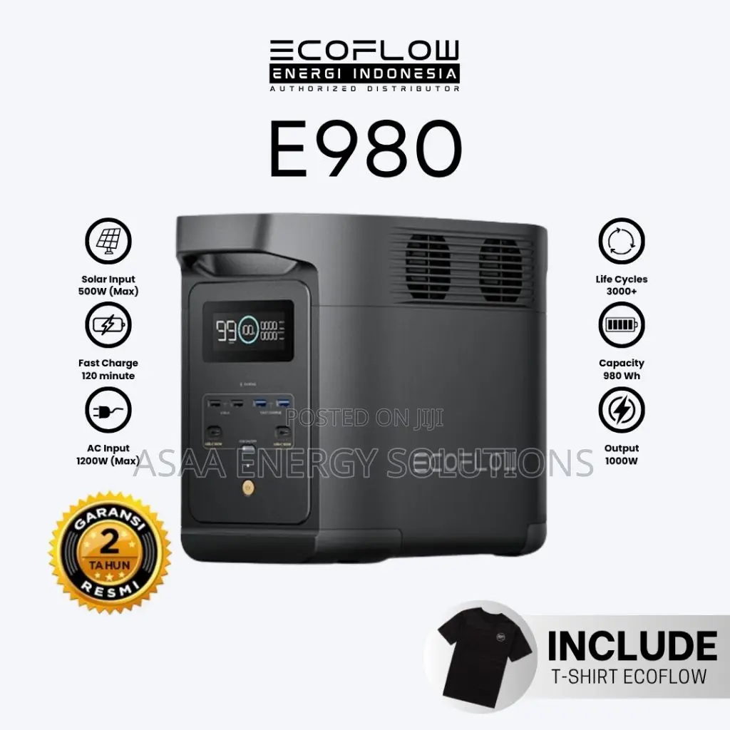 Ecoflow Delta 2 E980 1kwh Original With Warranty