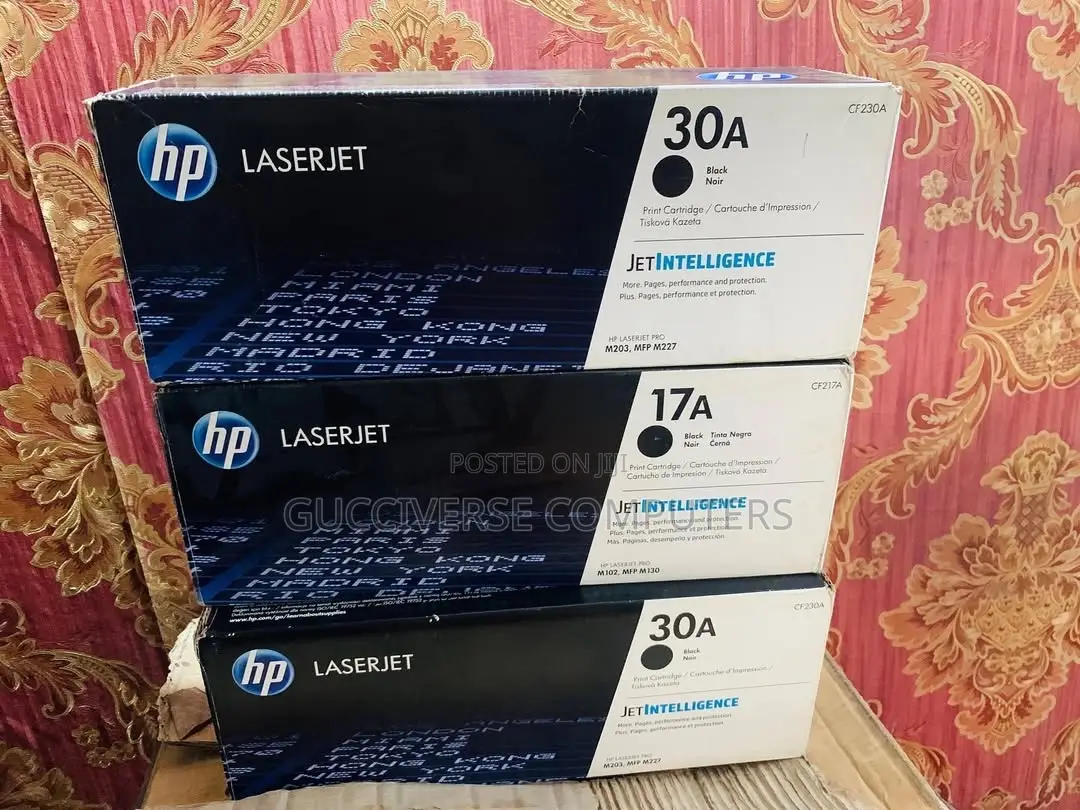 Hp 17a/ 30a Original Toner Cartridges