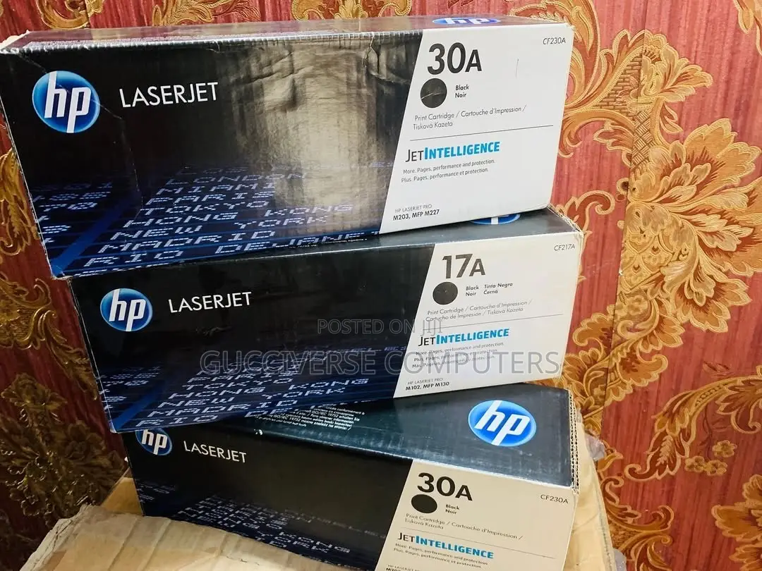 Hp 17a/ 30a Original Toner Cartridges