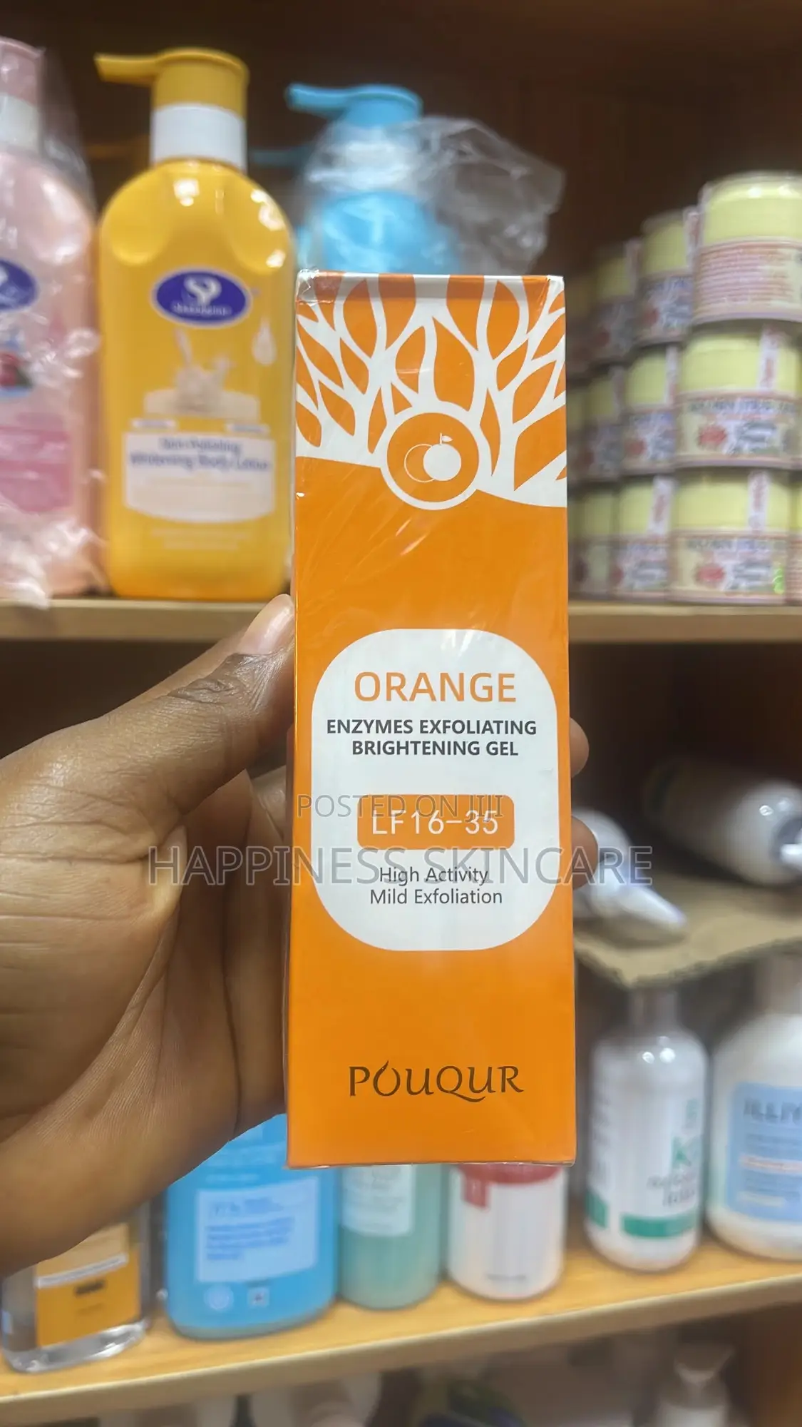 Orange Enzymes Exfoliating Brightening Gel