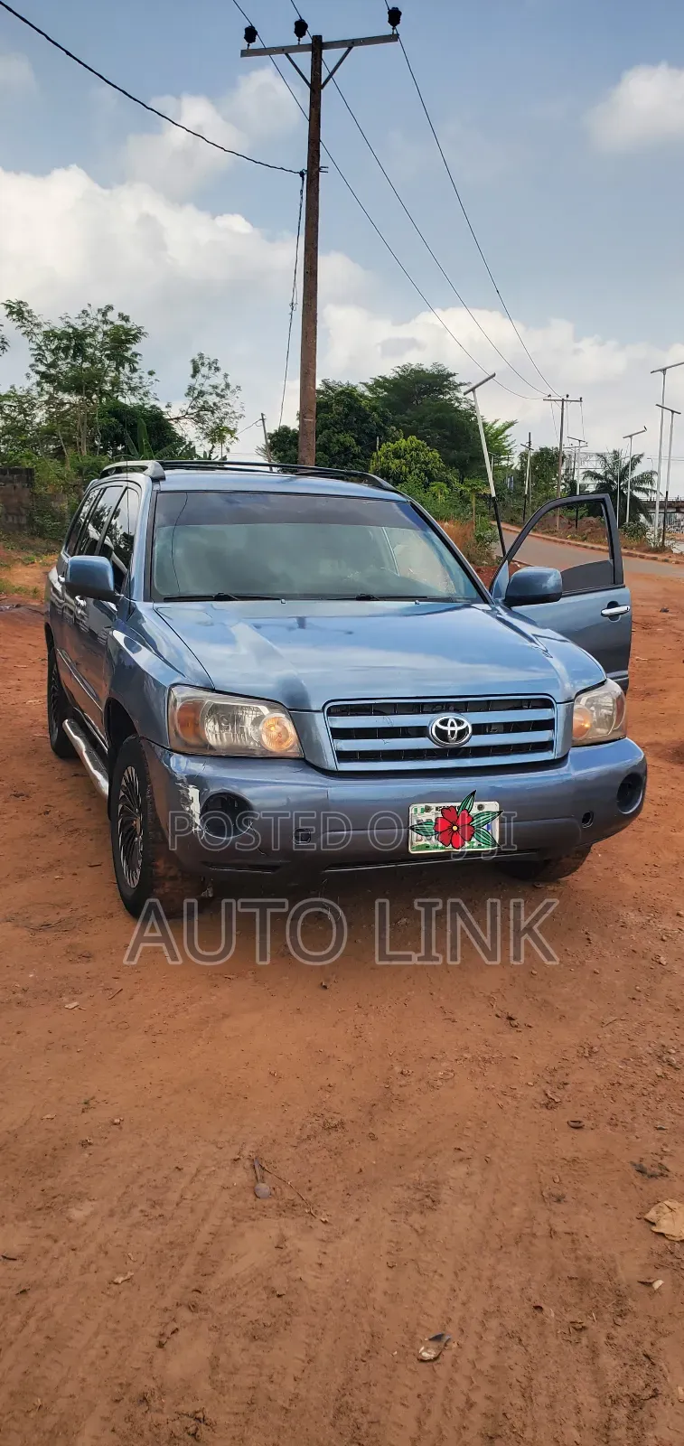 Toyota Highlander 2.4 2001 Blue