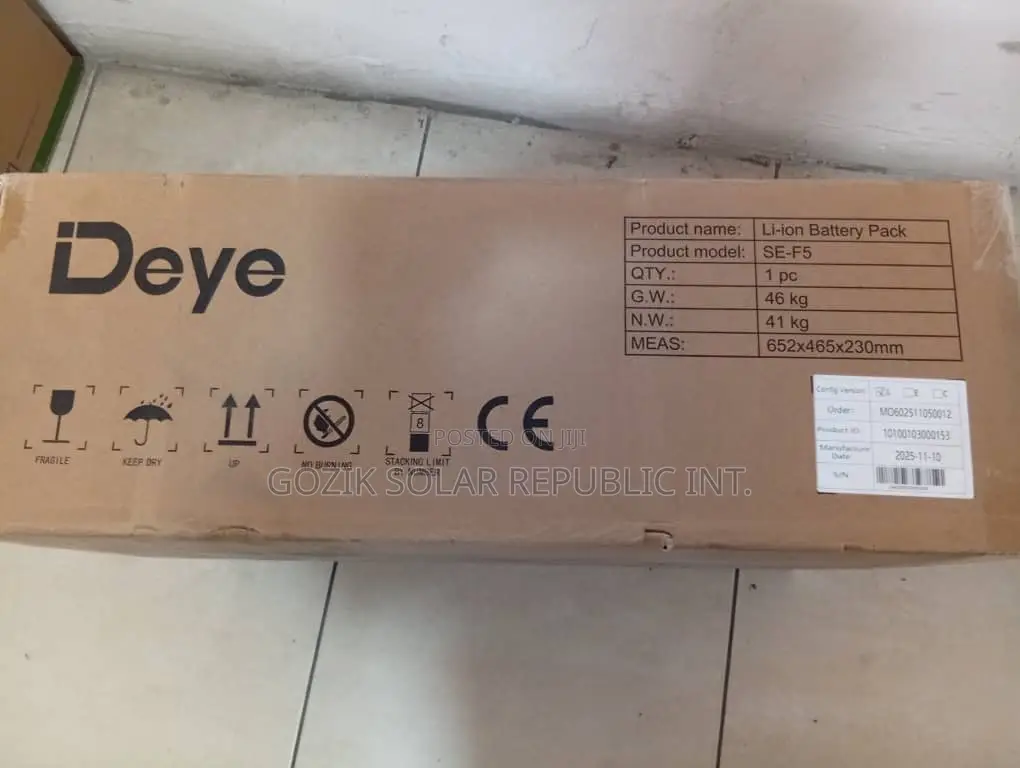 Now Available Deyebatse-F5-L ( 5 KWH Lv Lithium Battery )