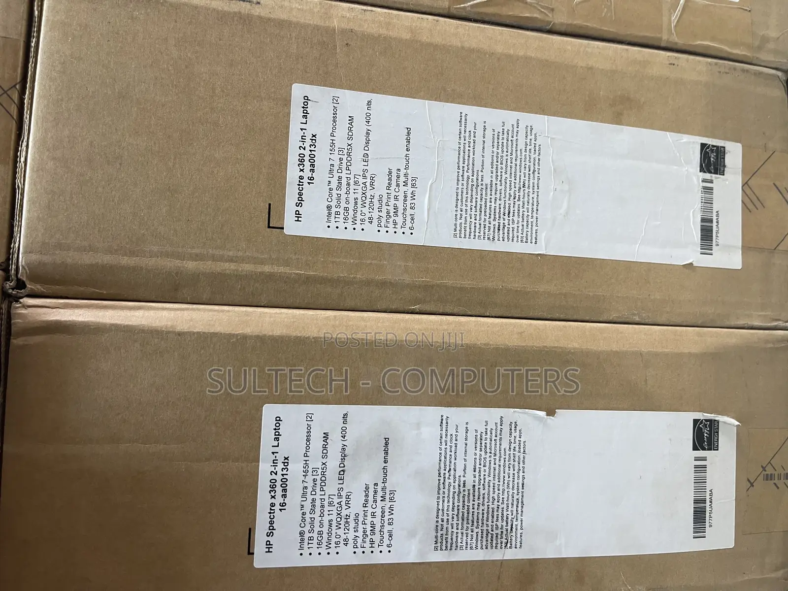 New Laptop HP Spectre X360 16GB Intel Core Ultra 7 SSD 1T