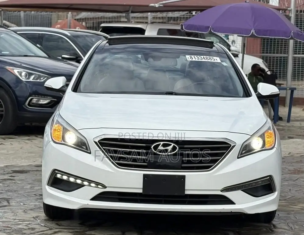 Hyundai Sonata Limited 4dr Sedan (2.4L 4cyl 6A) 2015 White