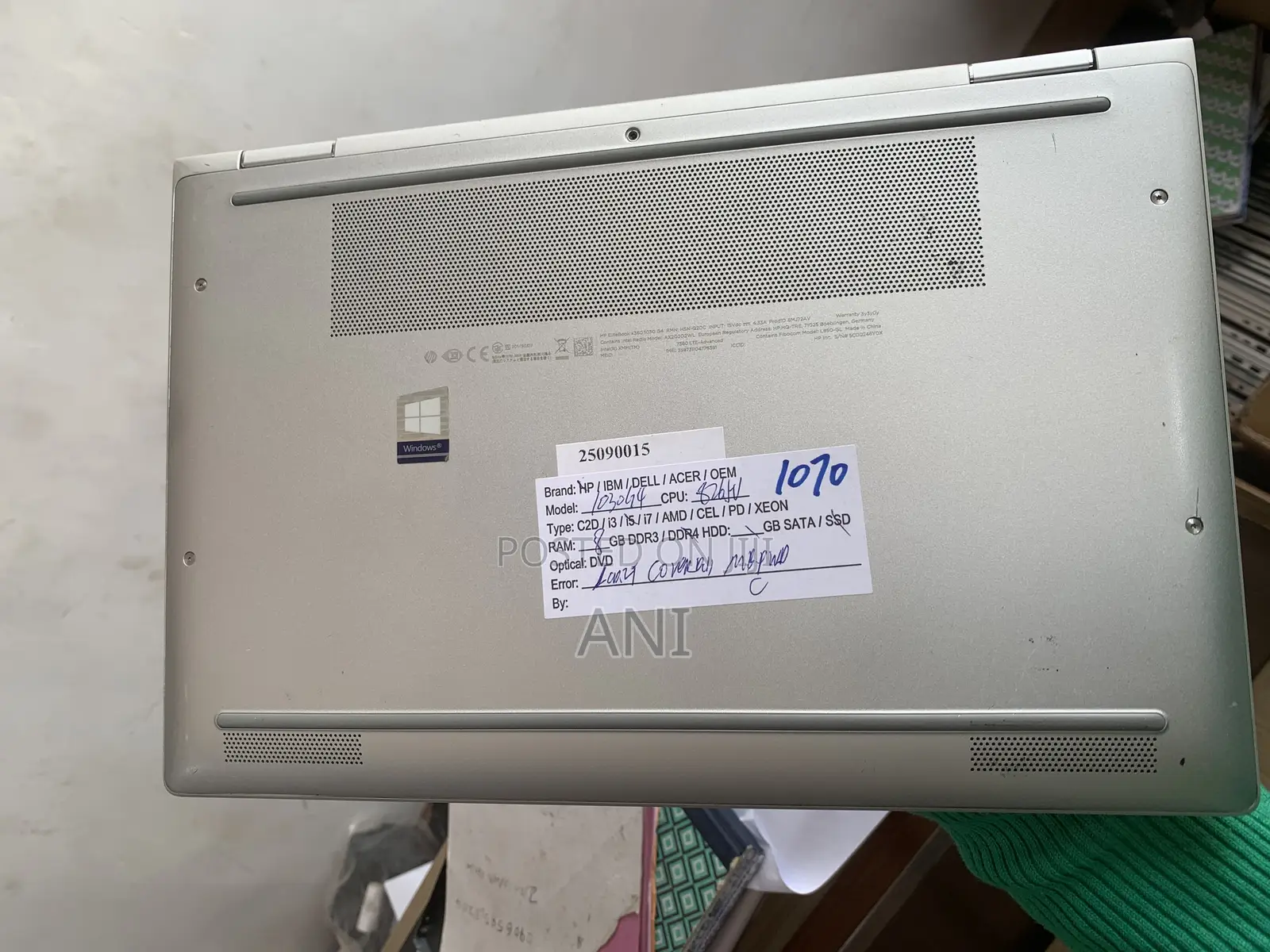 Laptop HP EliteBook x360 1030 G4 8GB Intel Core i5 SSD 256GB