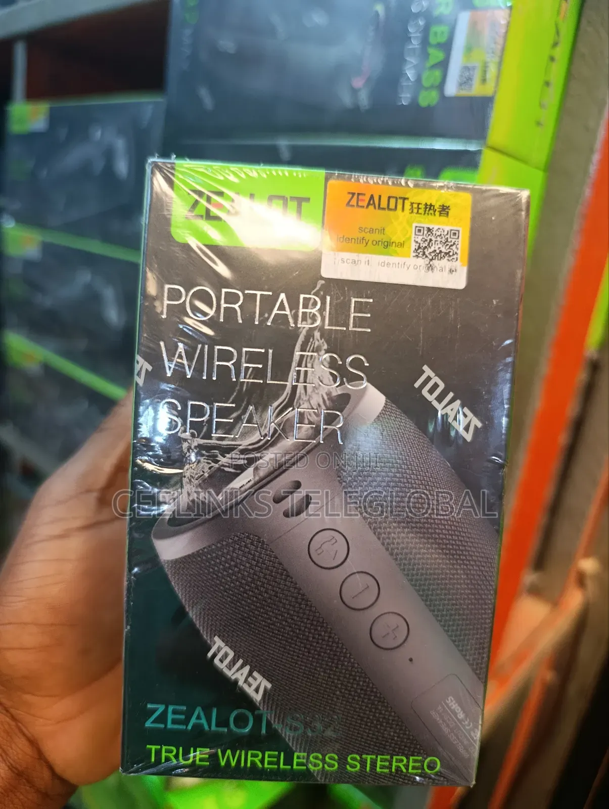 Zealot S32 Portable 3d Stereo Bluetooth Speaker