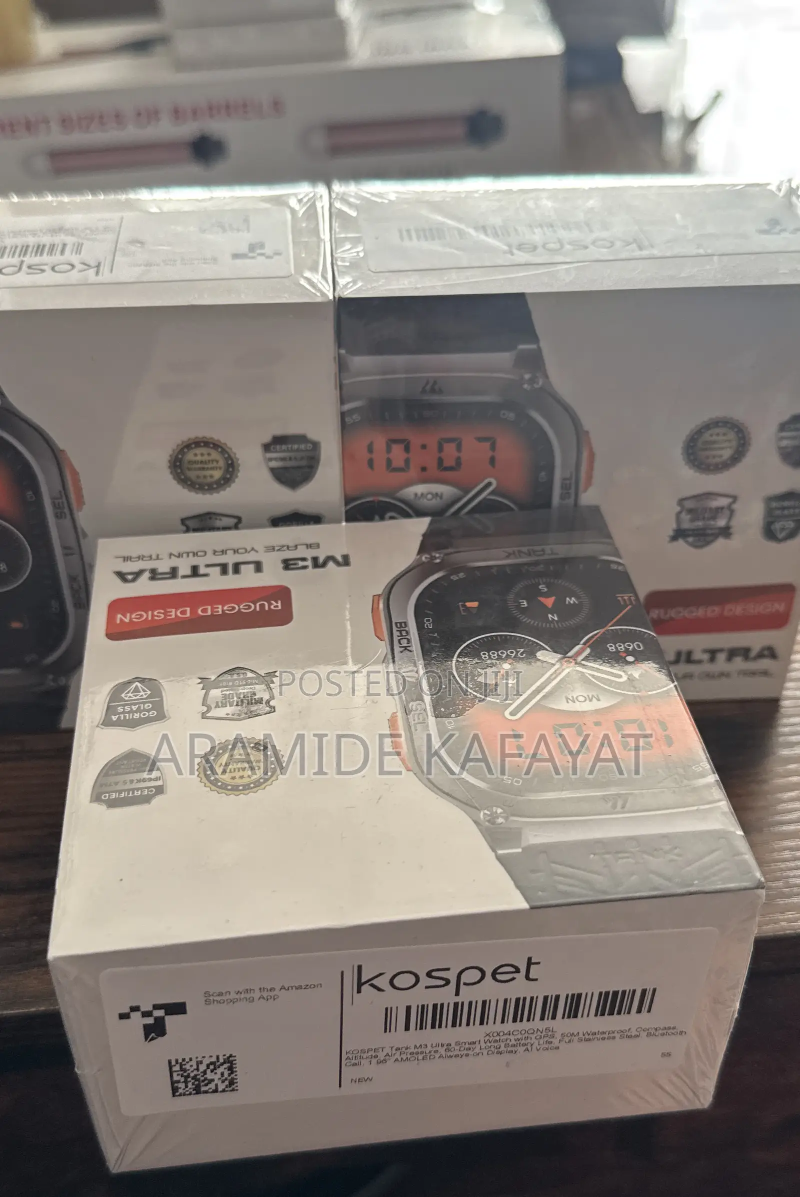 Kospet Military Grade Smart Watch