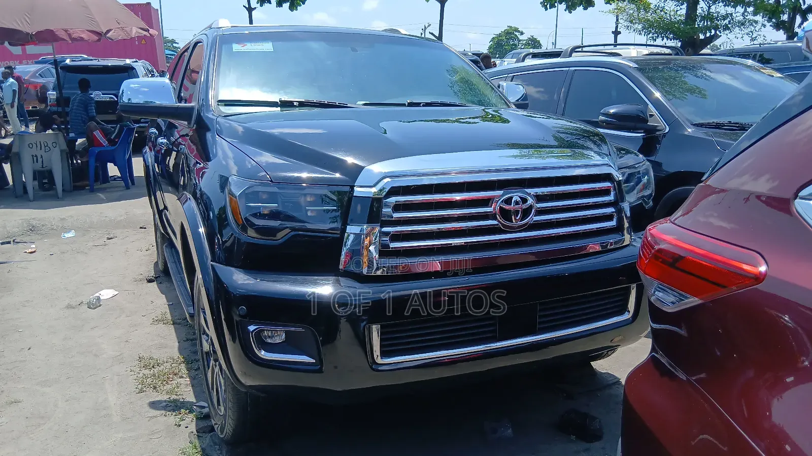 Toyota Sequoia Platinum 4x4 2018 Black