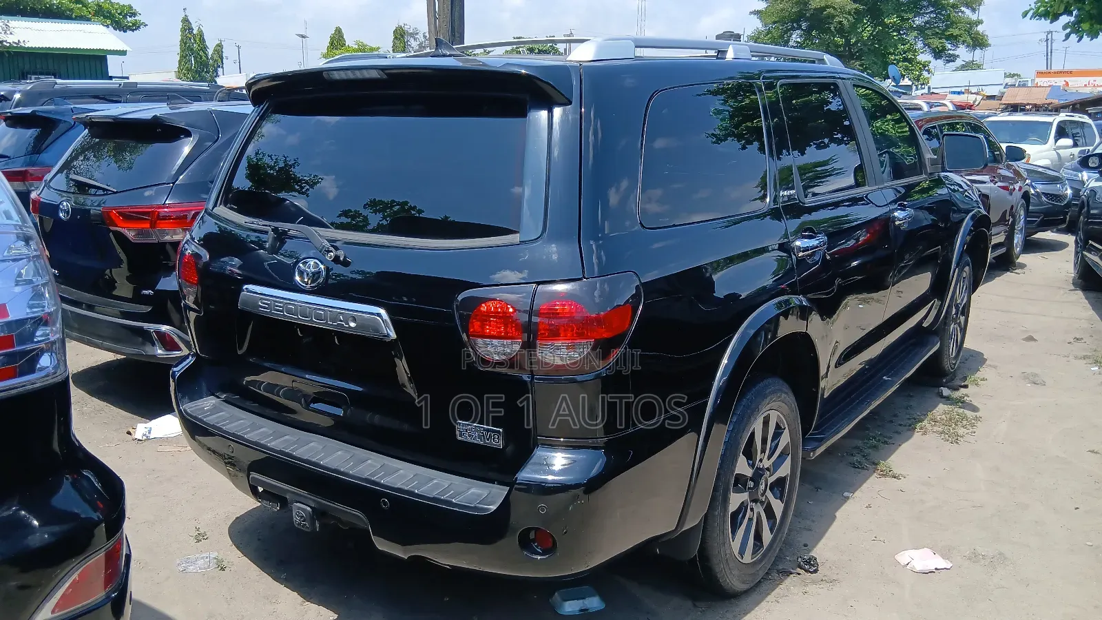 Toyota Sequoia Platinum 4x4 2018 Black