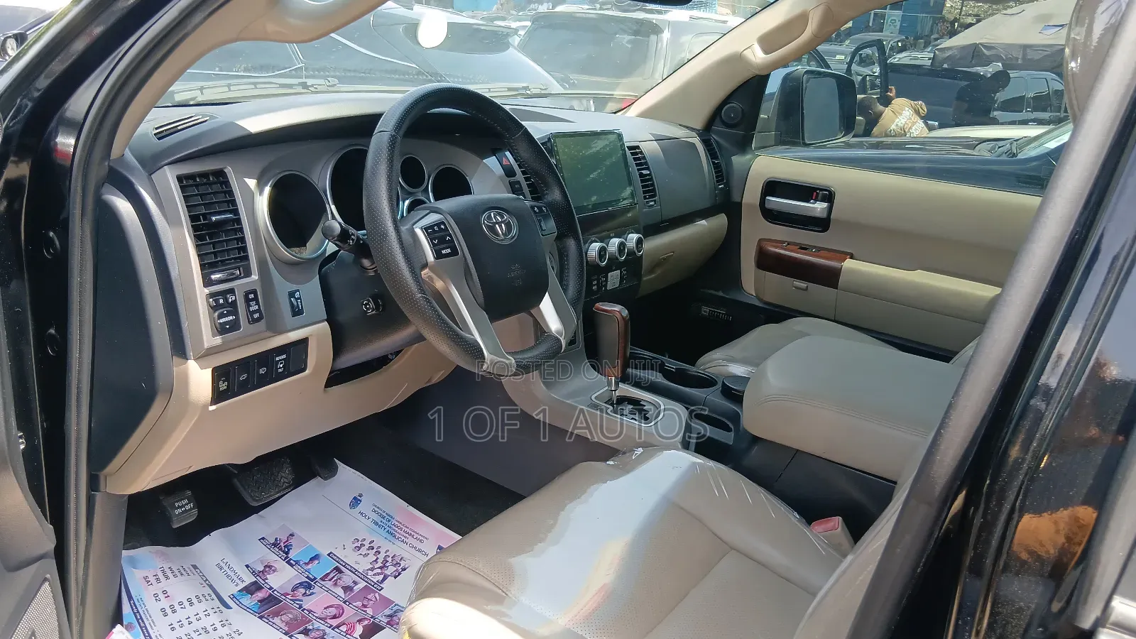 Toyota Sequoia Platinum 4x4 2018 Black