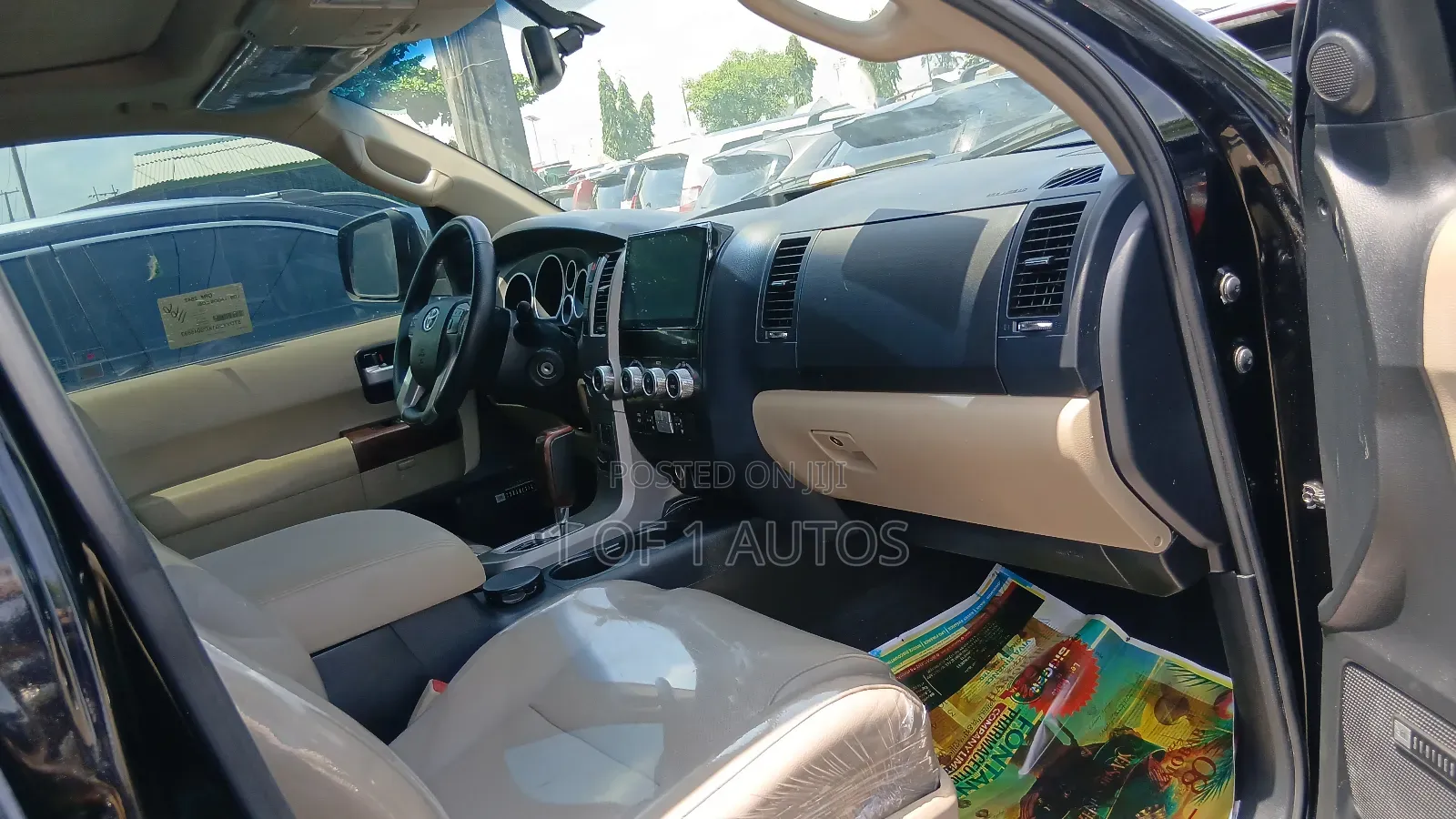 Toyota Sequoia Platinum 4x4 2018 Black