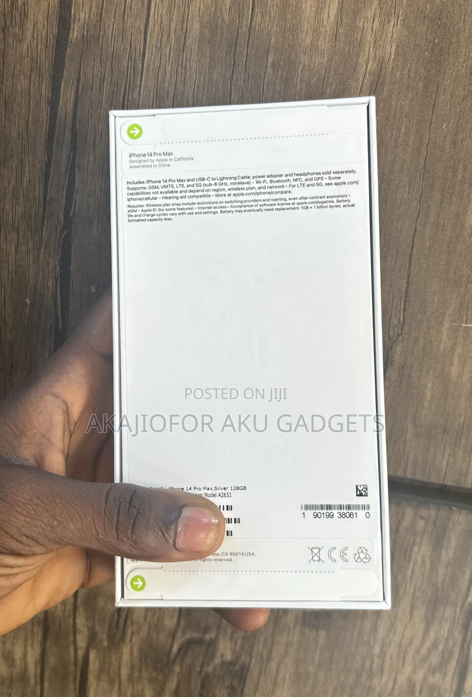 New Apple iPhone 14 Pro Max 128 GB Silver