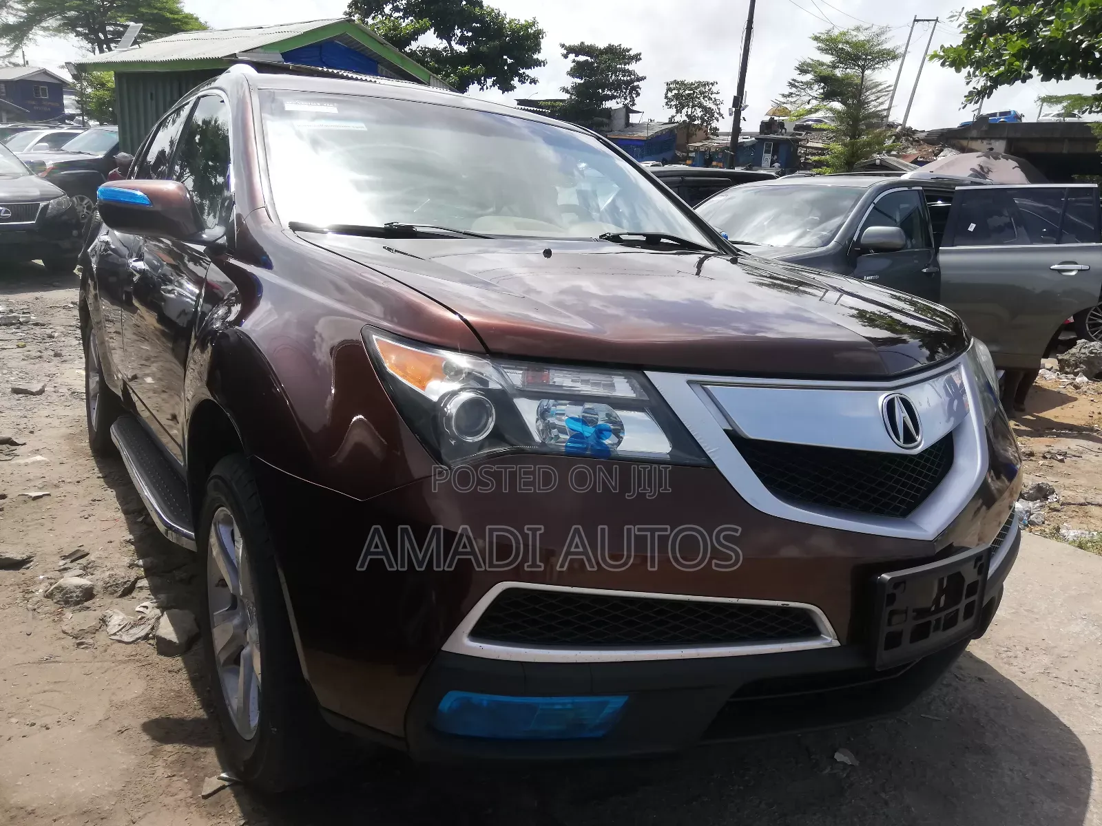Acura MDX Advance Package SUV AWD (3.7L 6cyl 6A) 2012 Brown