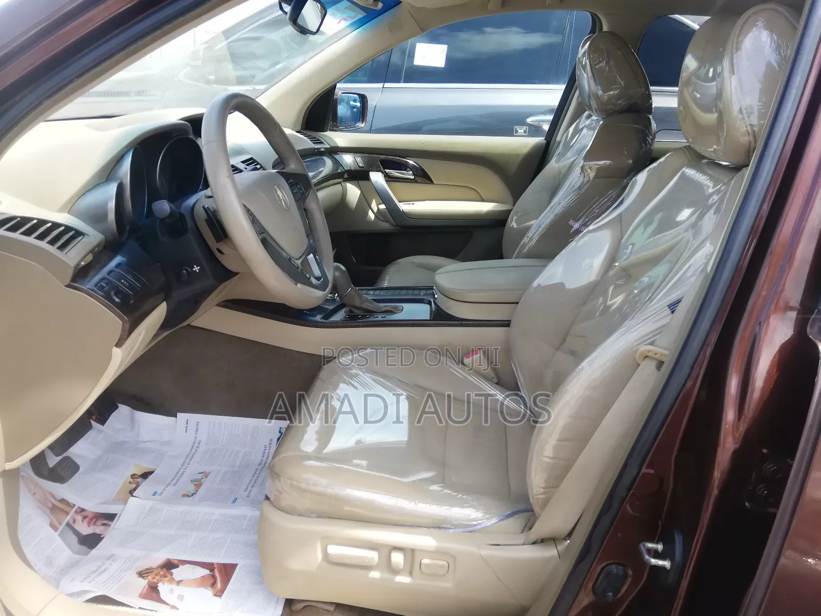 Acura MDX Advance Package SUV AWD (3.7L 6cyl 6A) 2012 Brown