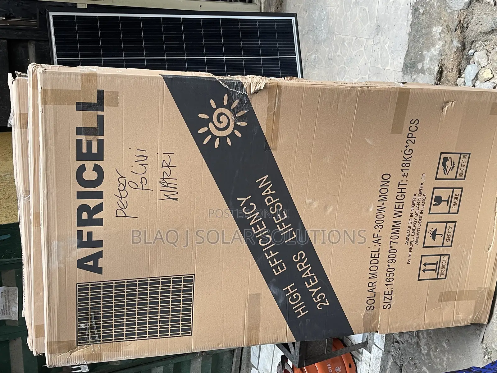 New Africell 300w Solar Panel