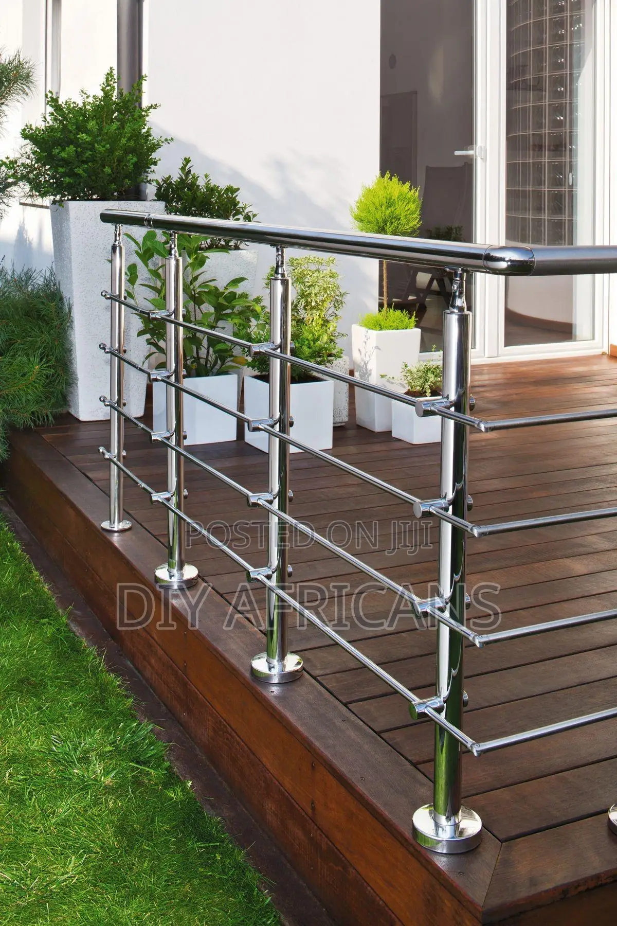 Custom Metal Balcony Railings -- Secure Modern Finish