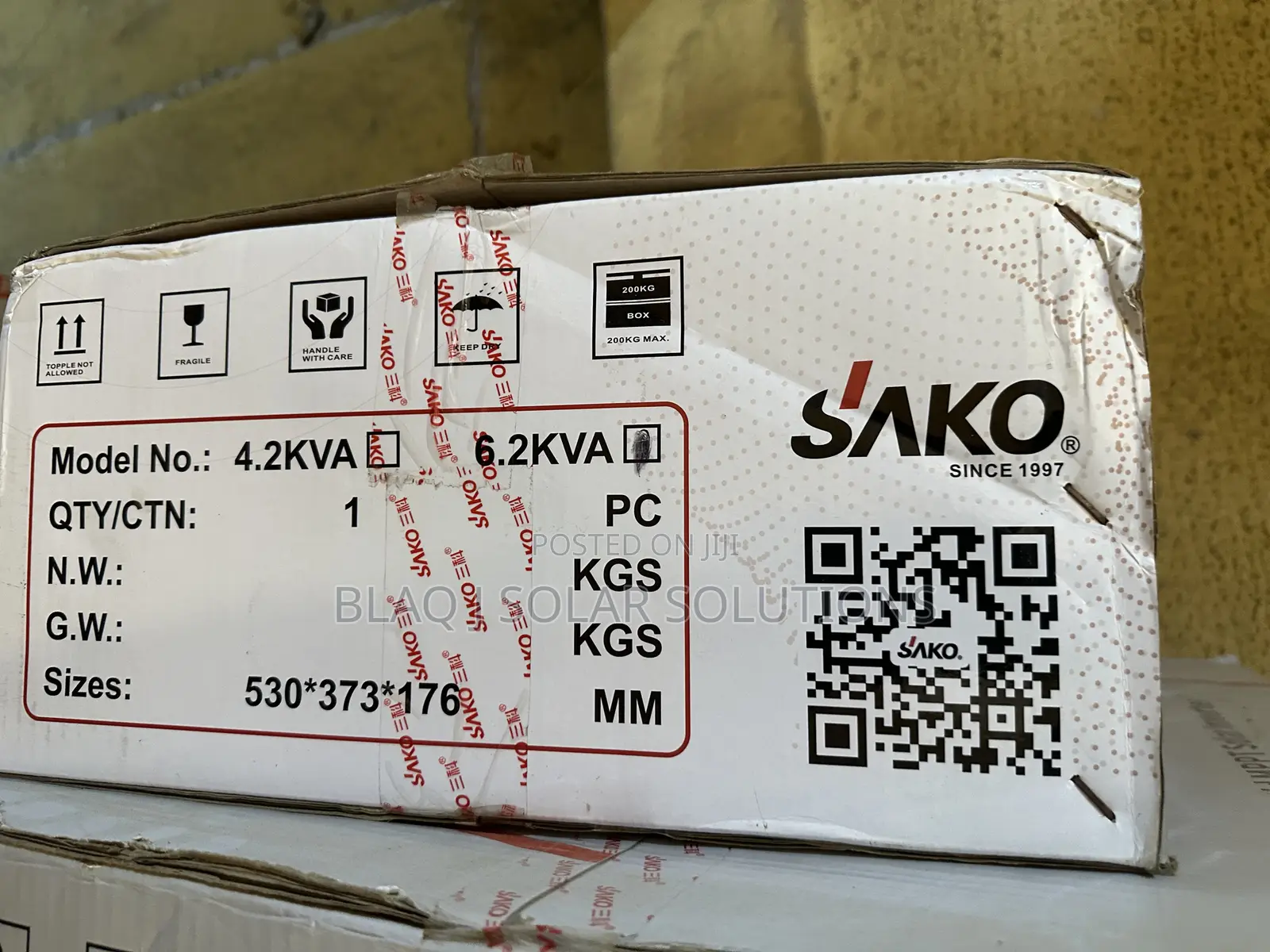 New Sako Hybrid 6.2kva Inverter