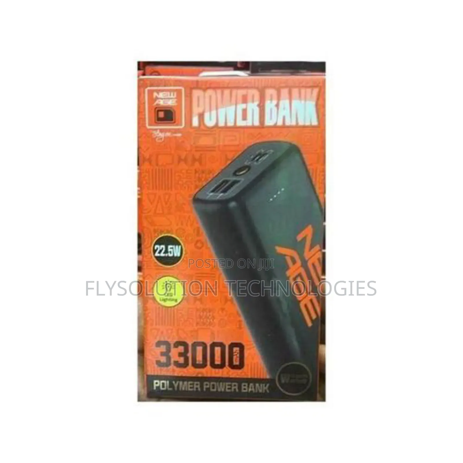 New Age 33000mah Polymer Power Bank Turbo Ultra 3