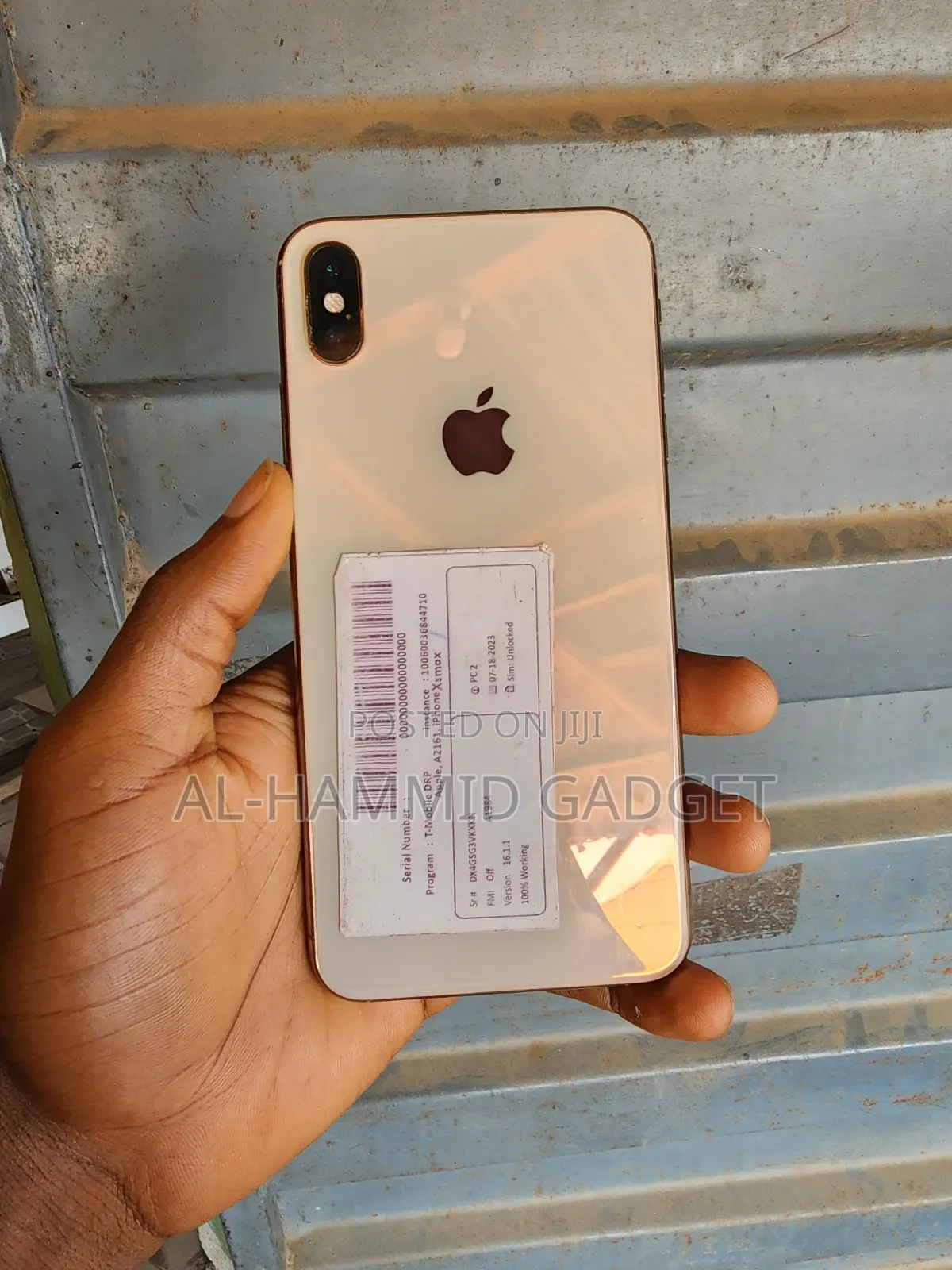 Apple iPhone XS Max 64 GB Gold