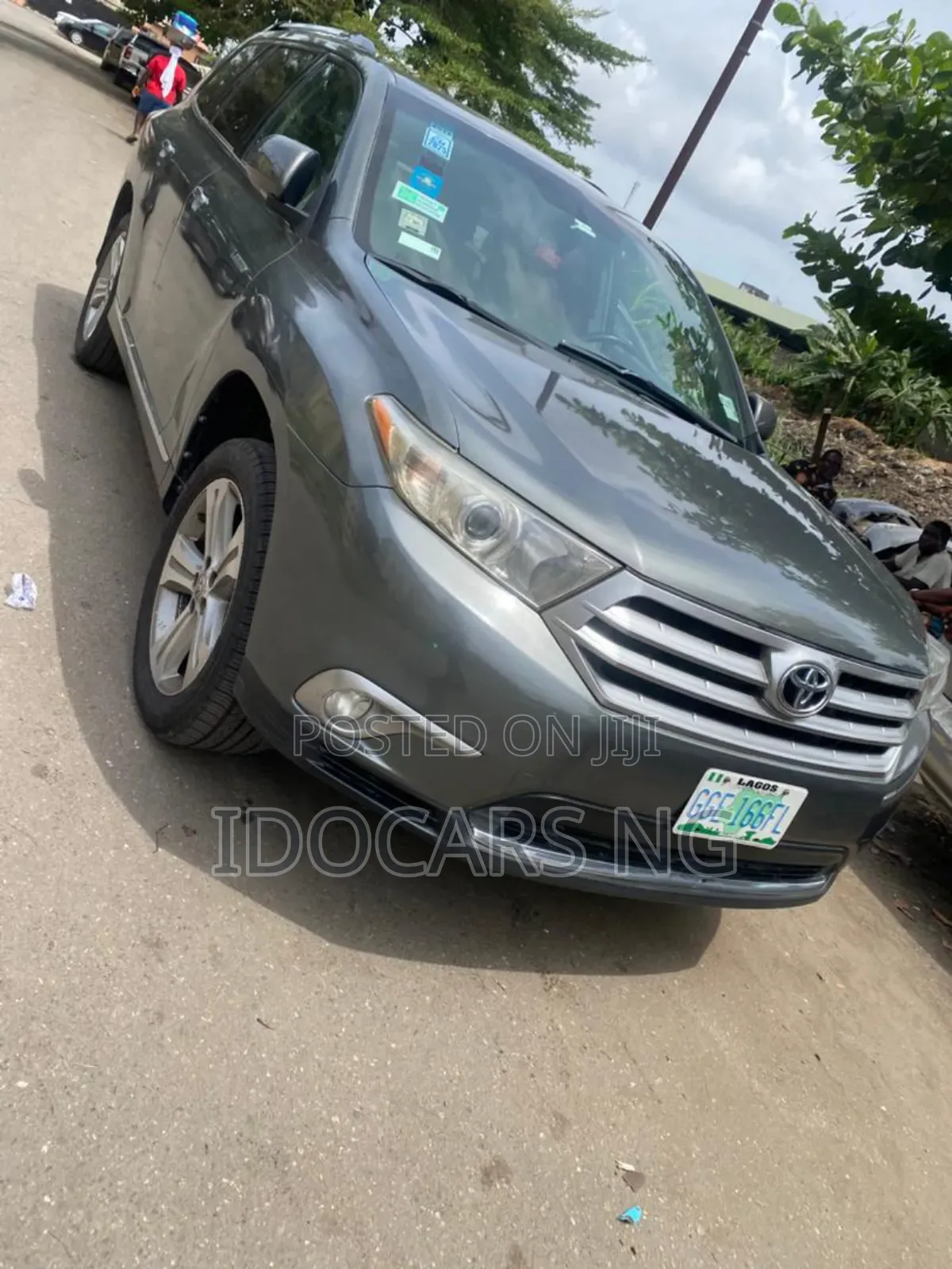 Toyota Highlander Limited 3.5l 4WD 2013 Green