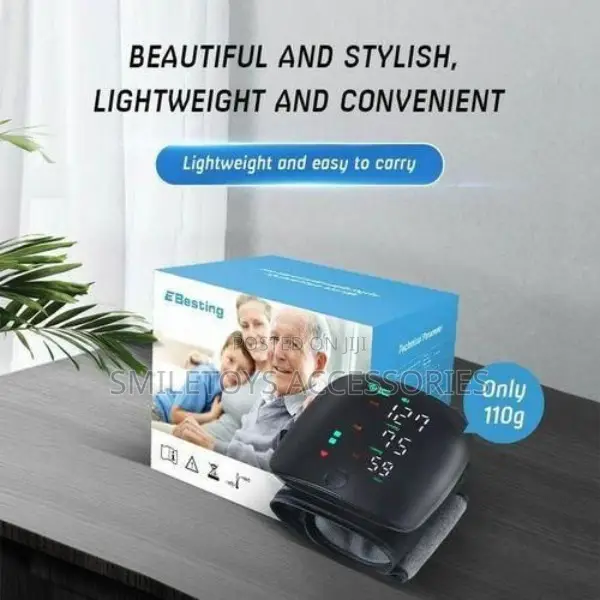 Wrist Blood Pressure Digital Monitor