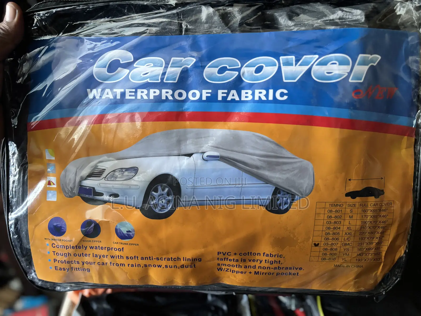 Brand New Car Cover