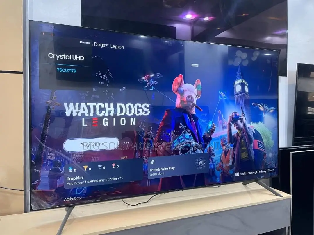 2023/24 Edition 75inch Samsung Crystal Uhd Resolution Smart Tv