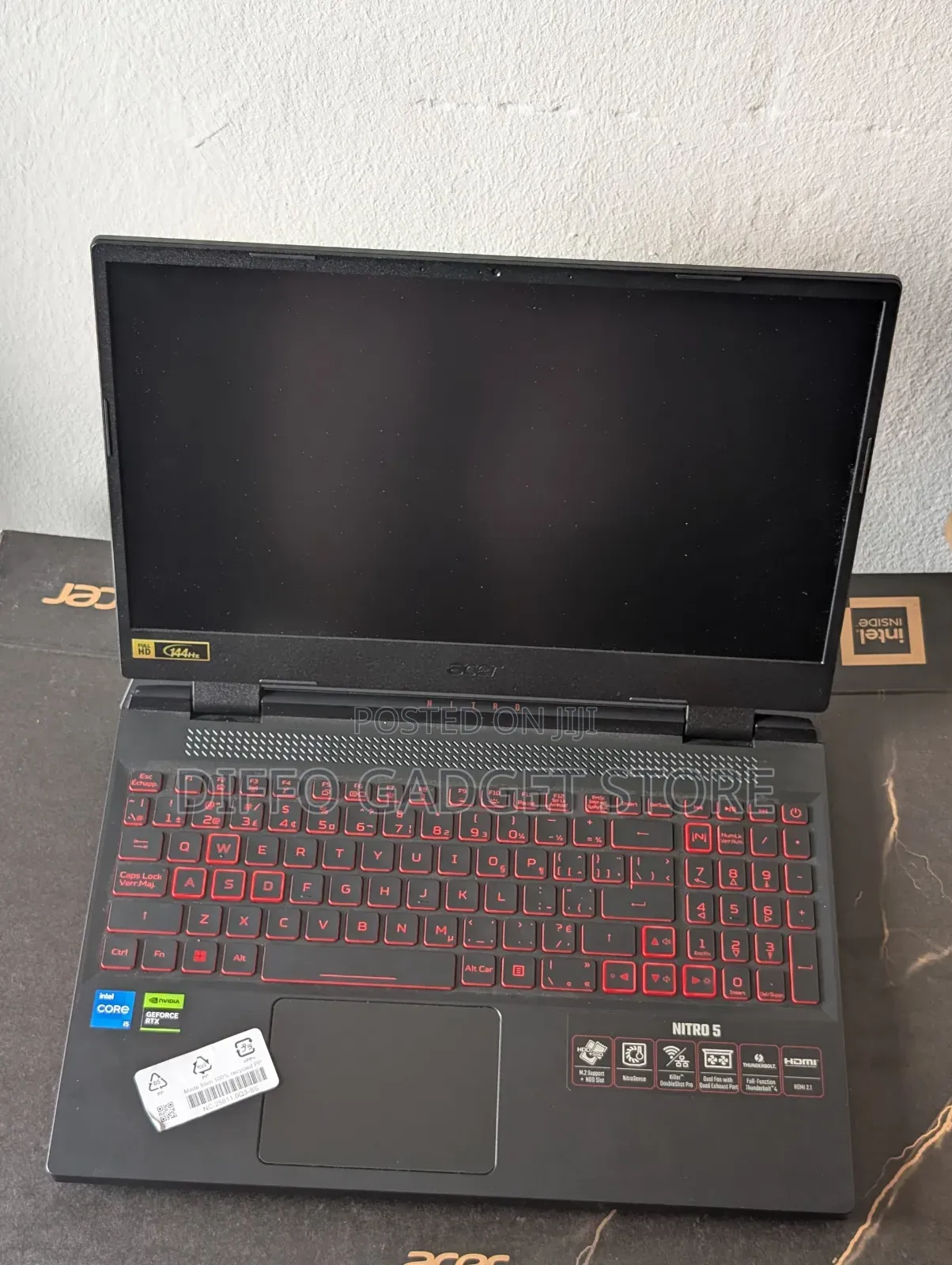 New Laptop Acer Nitro 5 16GB Intel Core i5 SSD 512GB
