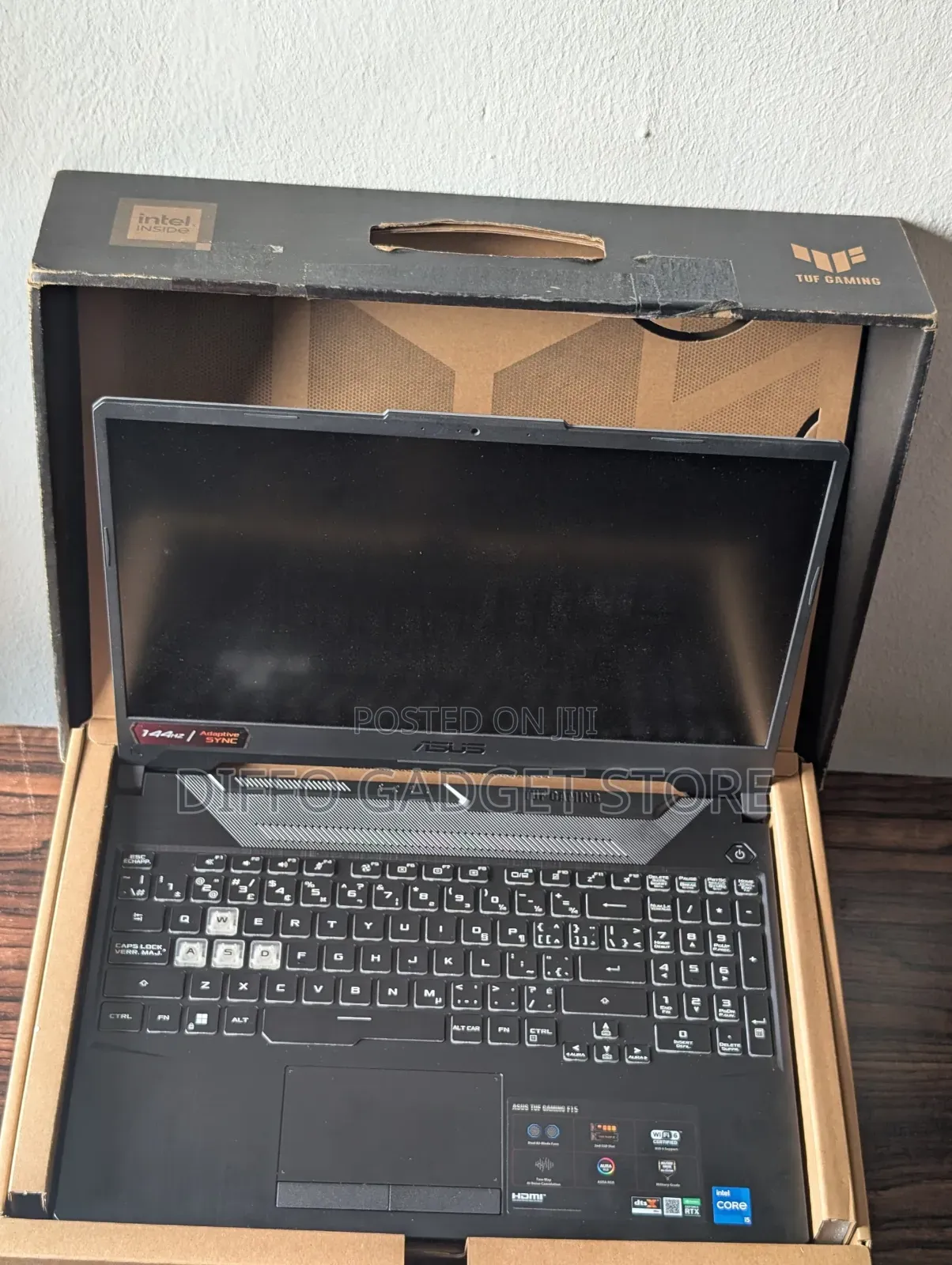 New Laptop Asus TUF Dash F15 16GB Intel Core i5 SSD 512GB