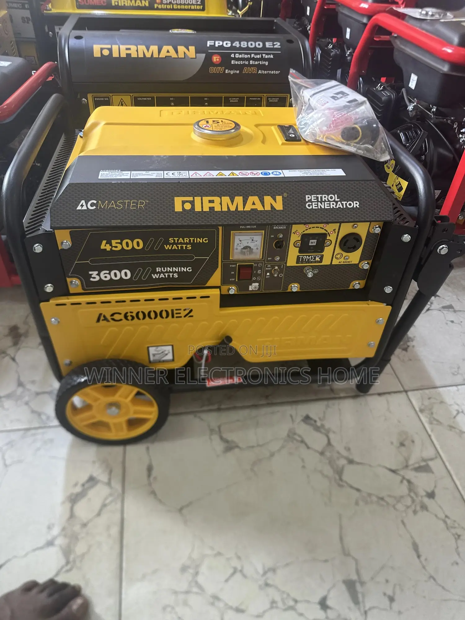 Firman 4.5kva Petrol Generator