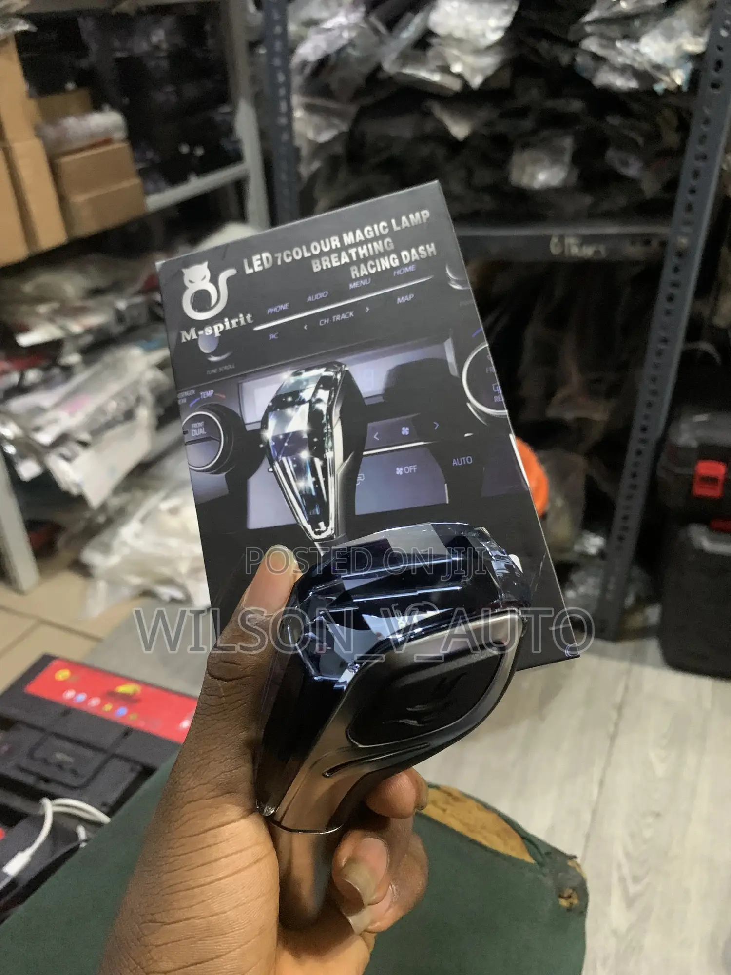 Lexus Led Crystal Gear Shift Knob – 7 Colour Ambient Light