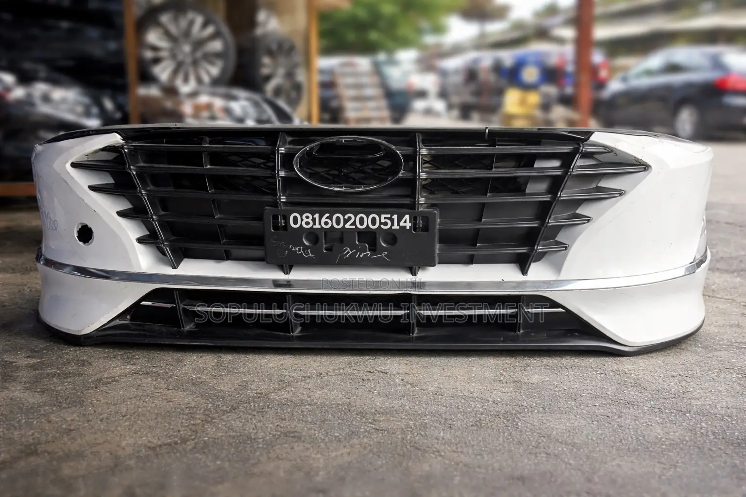 Complete Front Bumper Hyundai Sonant 2020