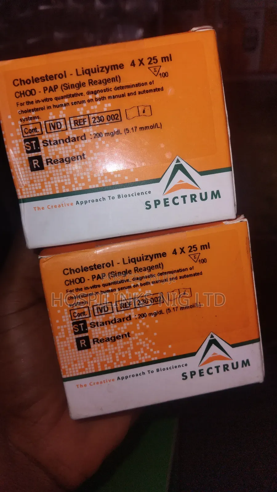 Cholesterol Reagent Spectrum,4×25,Chemistry Reagent