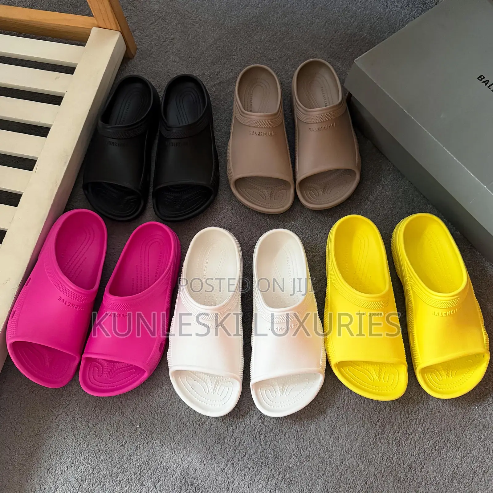 Original Balenciaga Rubber Clogs Collections